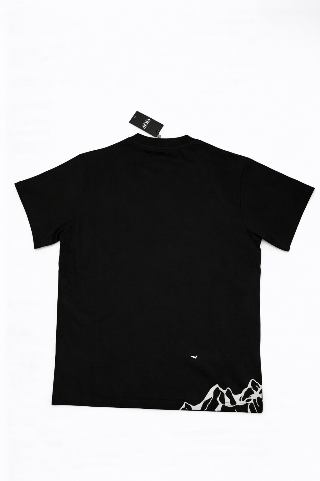 Black signature tee