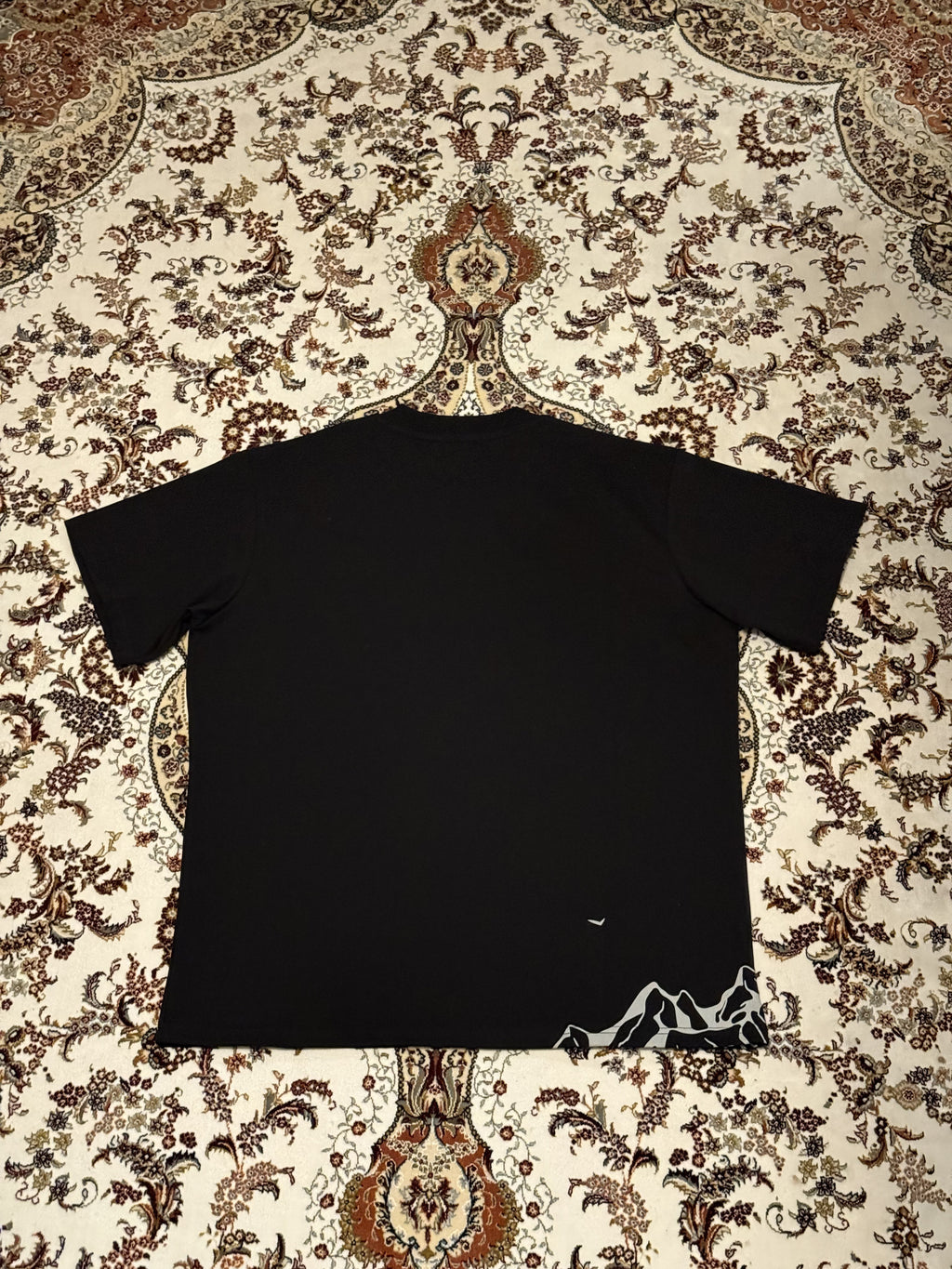 Black signature tee